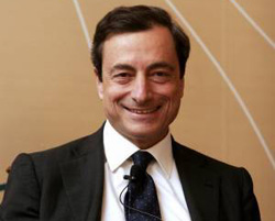 Presidente Bce Mario Draghi