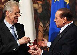 Mario Monti e Berlusconi